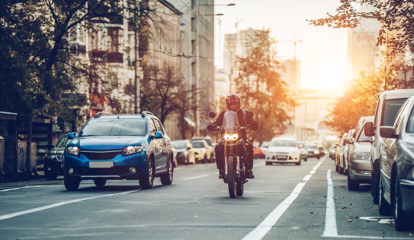 Choosing between a car and motorcycle